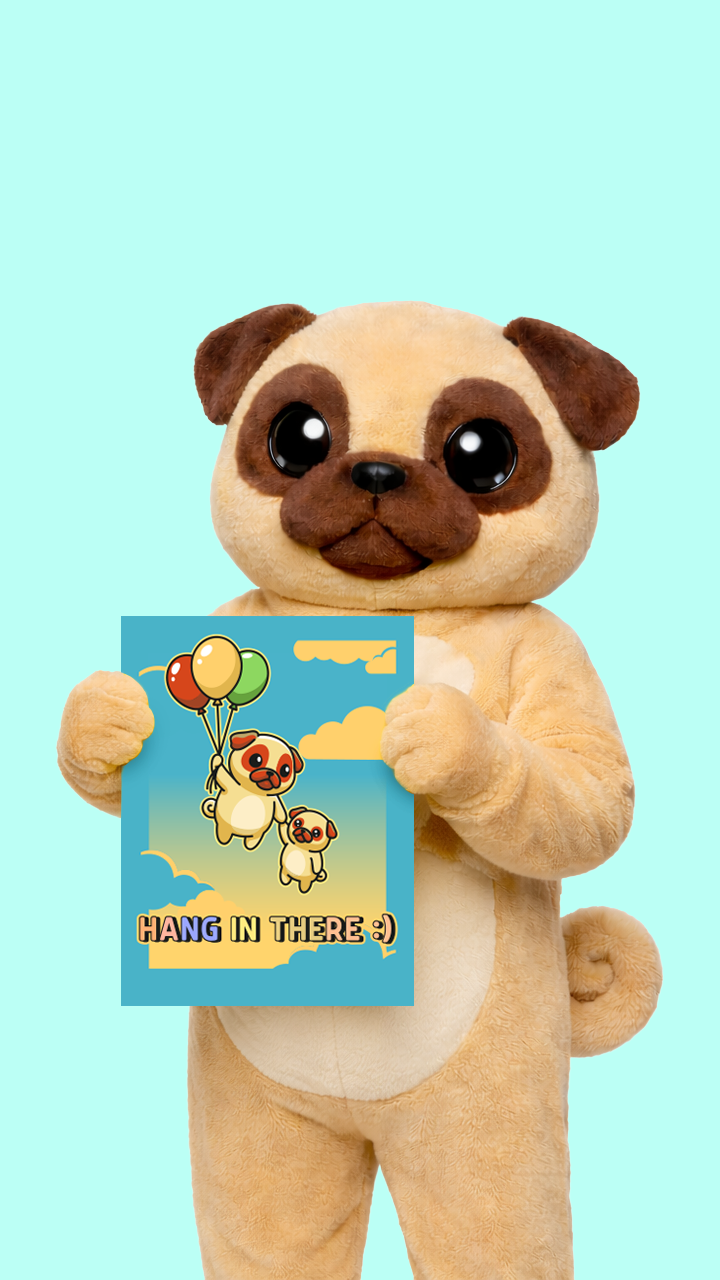 'HANG IN THERE' – Print